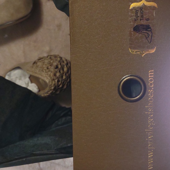 ๐ฃPRIVILEGED ๐ฝTipsy Heels in Taupe footwear - Picture 13 of 13